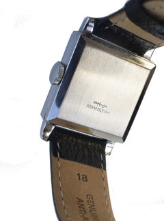 Art Deco Gentleman's Manual Wristwatch, Recently Serviced, Circa 1935