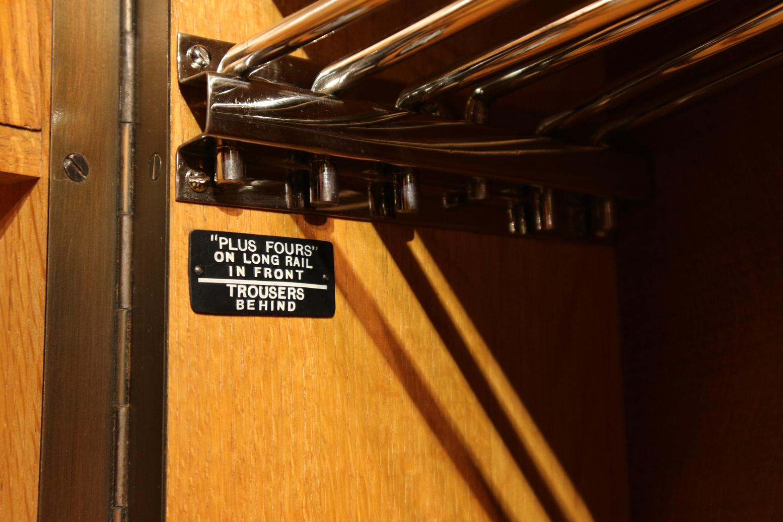 Early 20th Century Art Deco Gentlemen Oak Compactom Wardrobe