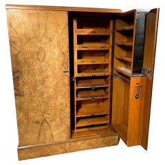 Used Art Deco Gentlemen's Compactom Wardrobe