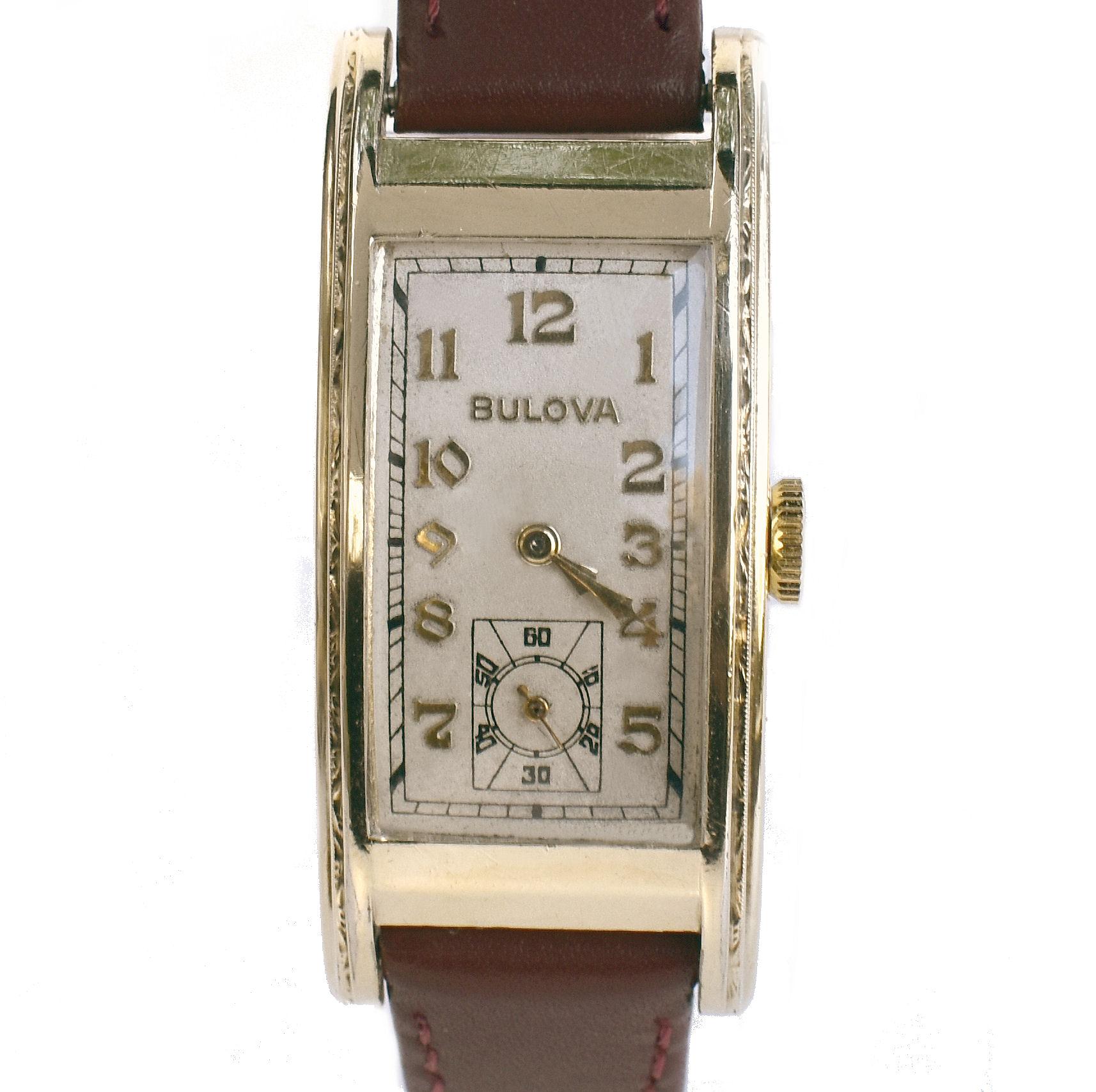 10k bulova watch