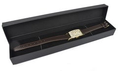 Art Deco Gents 10k R Gold Wristwatch by Bulova, 'Minute Man' c1937, Serviced