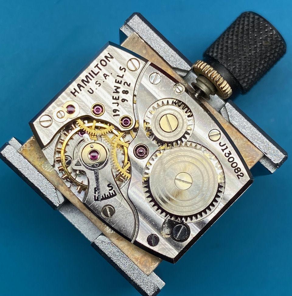 Art Deco Gents 14k GF, 19 Jewels Watch By Hamilton , USA, c1941, Fully Serviced 2
