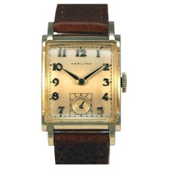 Art Deco Gents 14k GF, 19 Jewels Watch By Hamilton , USA, c1941, Fully Serviced