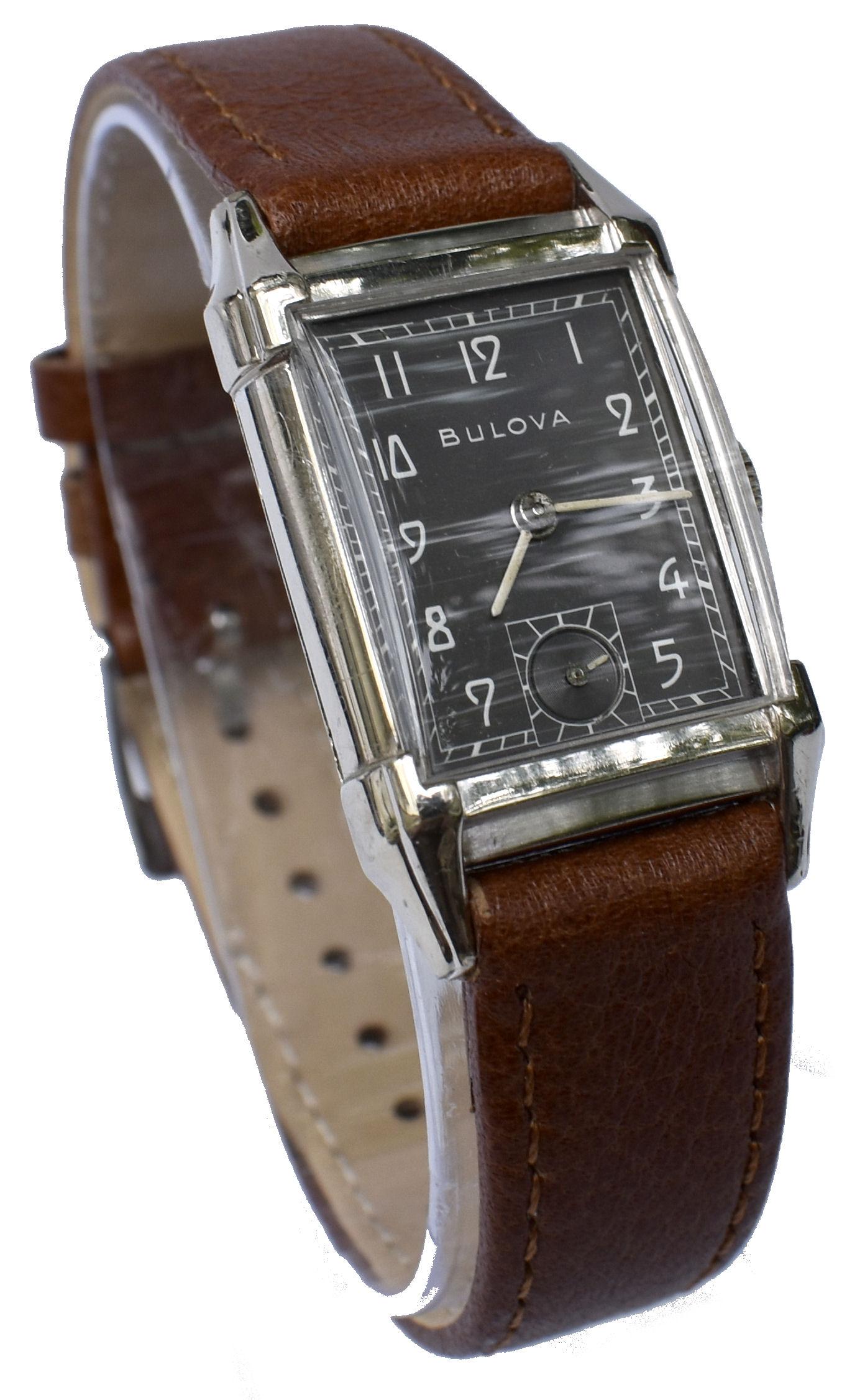men's bulova watch vintage