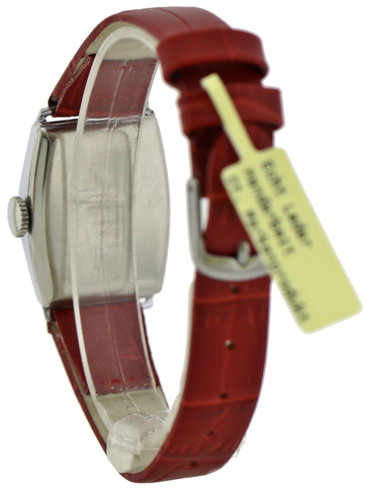 Montre-bracelet Art Déco pour homme en stock ancien, jamais portée, nouvellement révisée, 1930 2