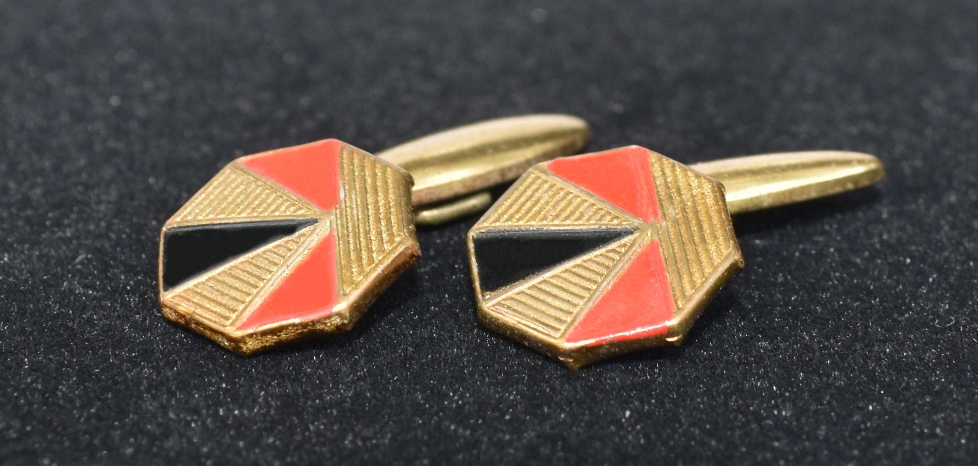 1930s cufflinks