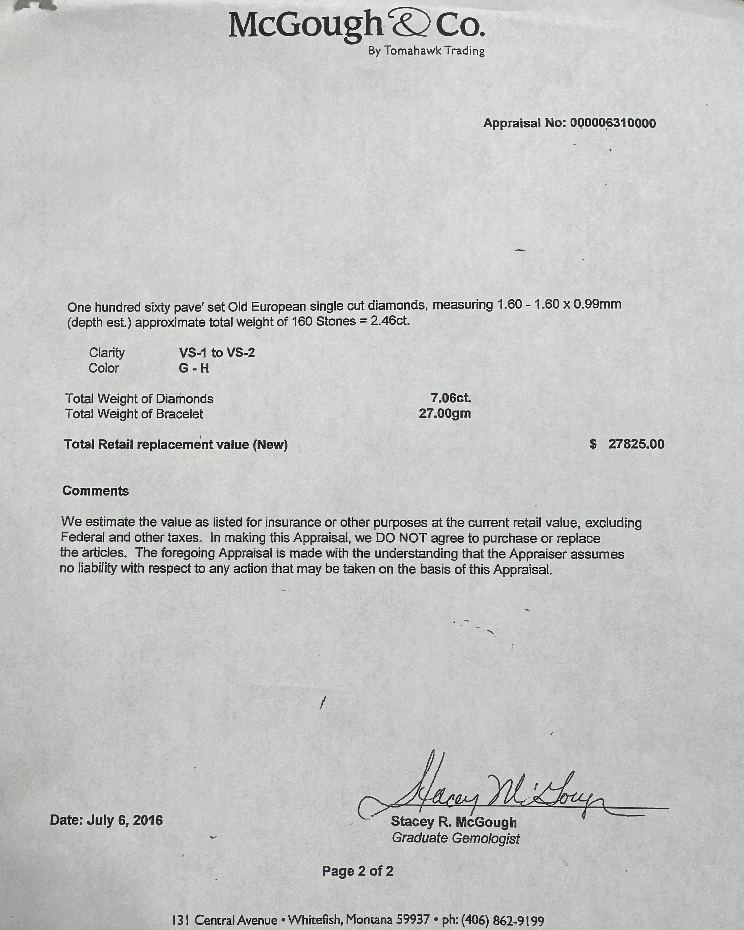 Bracelet art déco géométrique en platine avec diamants taille française et taille ancienne en vente 2