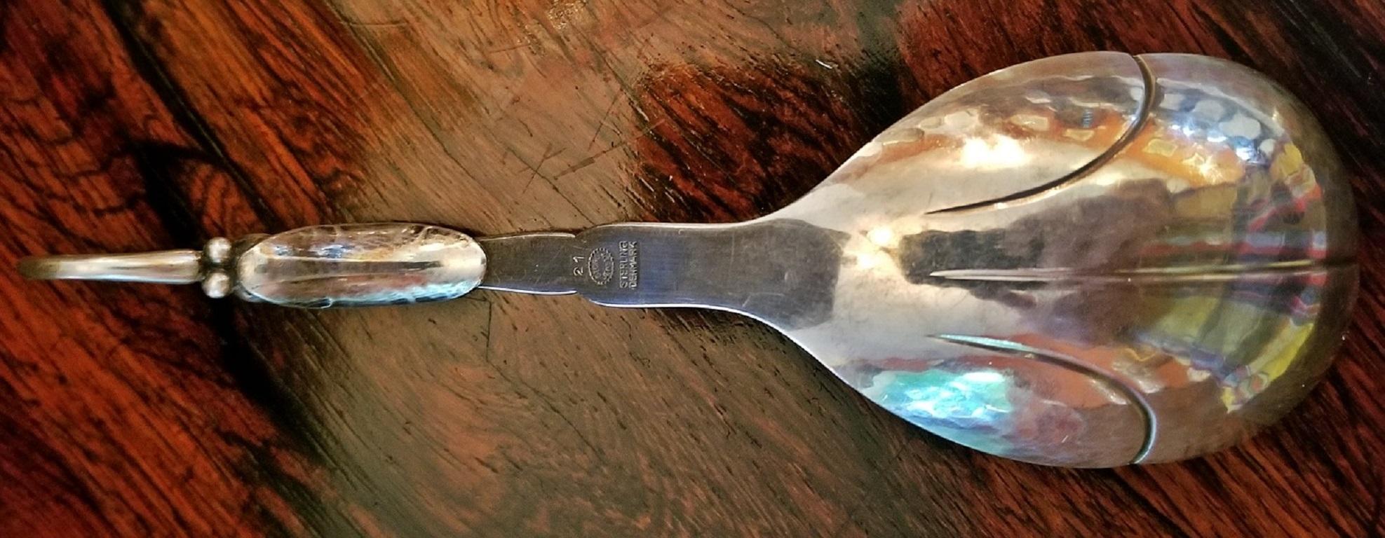 georg jensen silver spoon