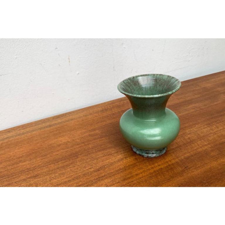 XX secolo Vaso in ceramica tedesca Art Deco di Jasba, anni '40 in vendita