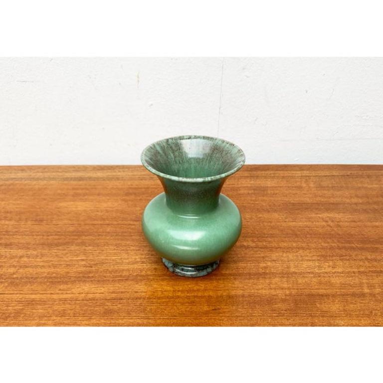 Vaso in ceramica tedesca Art Deco di Jasba, anni '40 in vendita 2