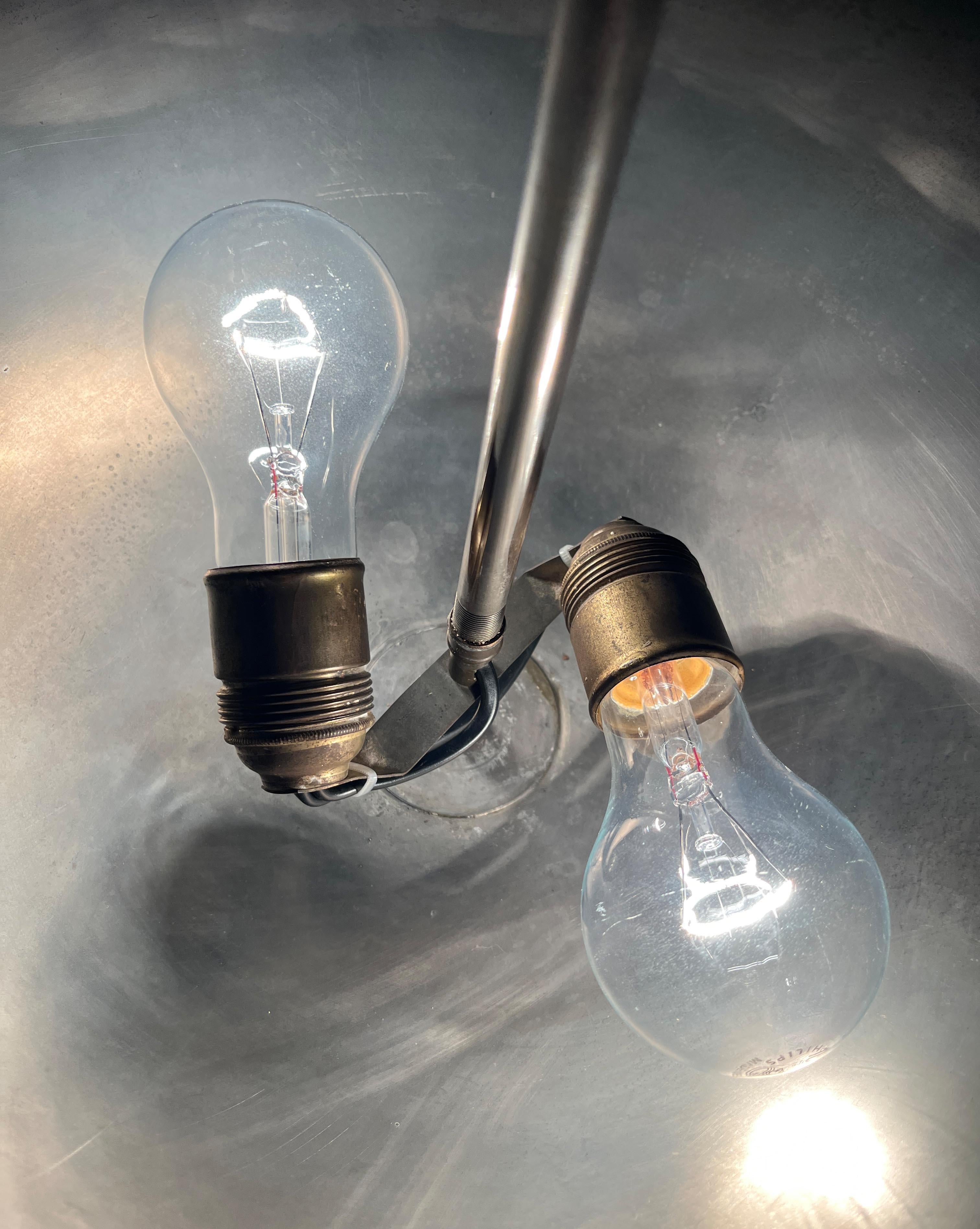 Lámpara de techo colgante Art Déco alemana Ikora de WMF en venta 5