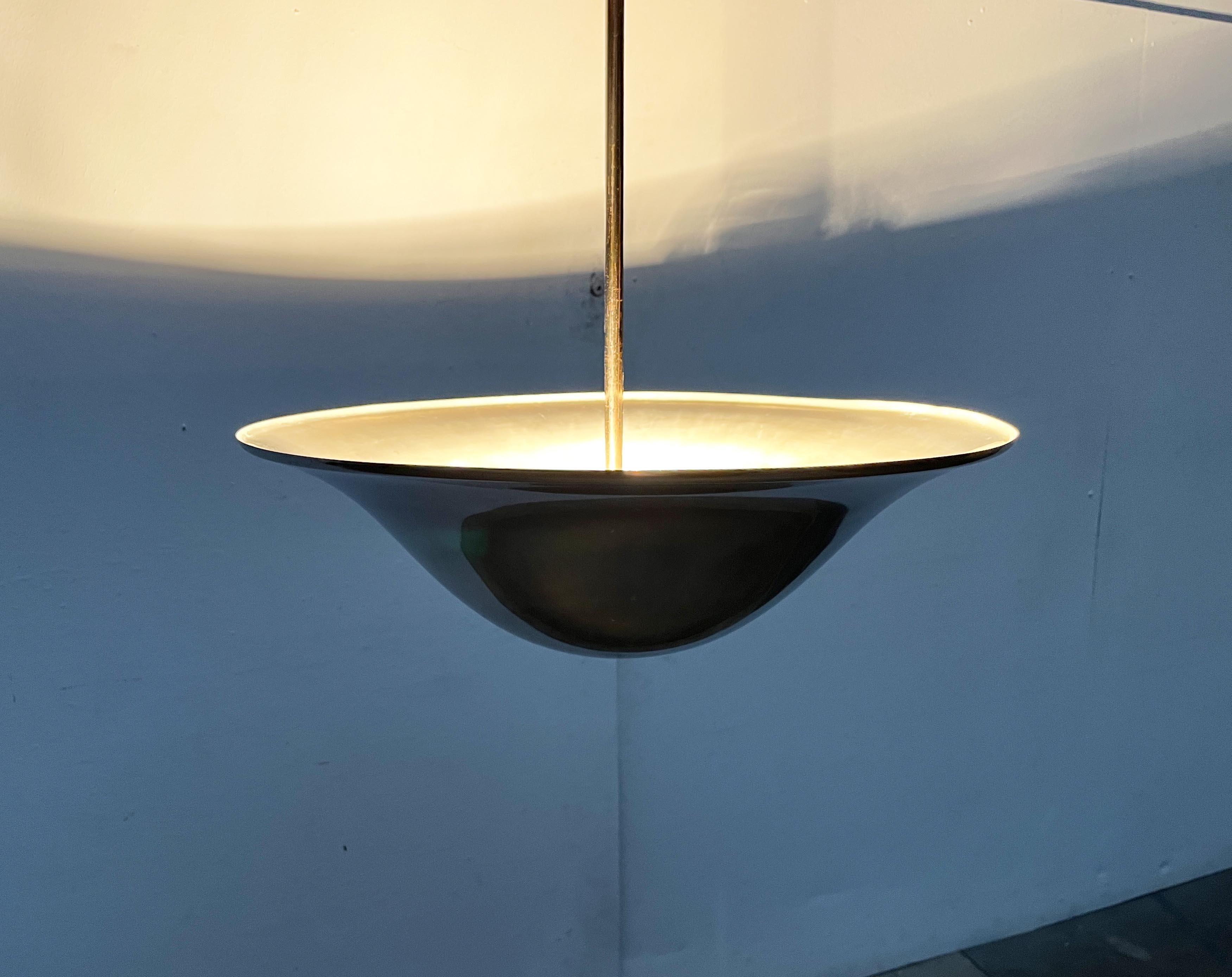 Lámpara de techo colgante Art Déco alemana Ikora de WMF mediados del siglo XX en venta