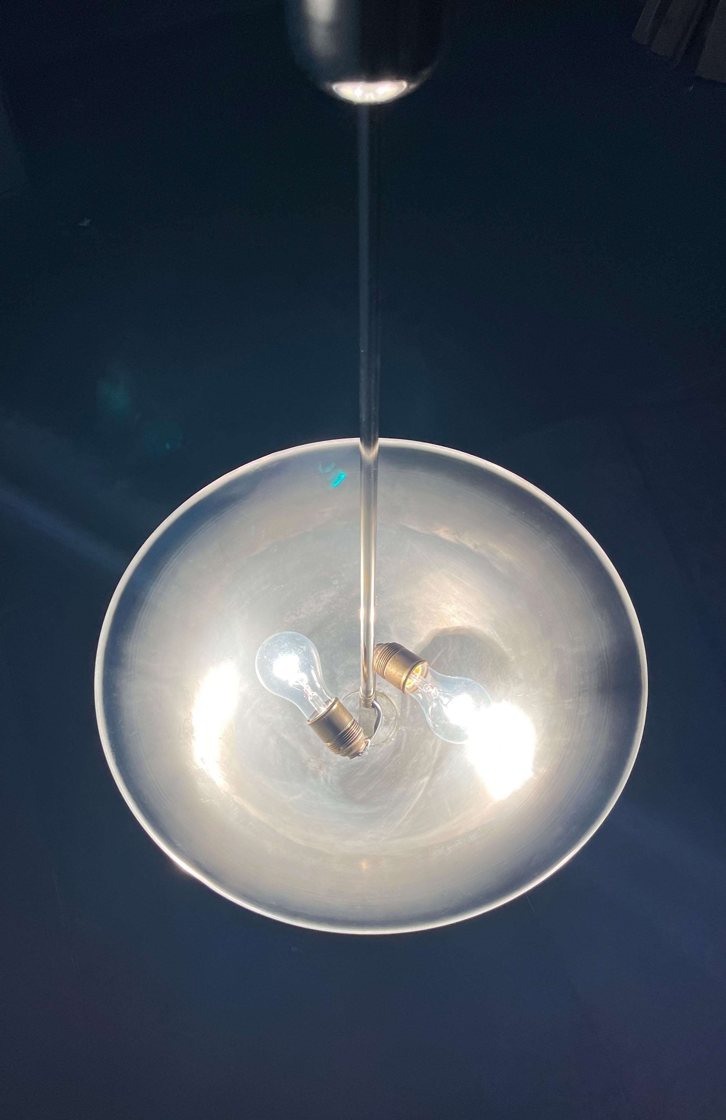 Lámpara de techo colgante Art Déco alemana Ikora de WMF en venta 2