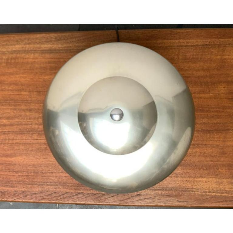 Metal Art Deco German Ikora Table Lamp from WMF, 1930s For Sale