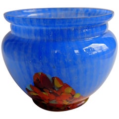 Art Deco German Josephine, Vineta, Kristall Glass Bowl