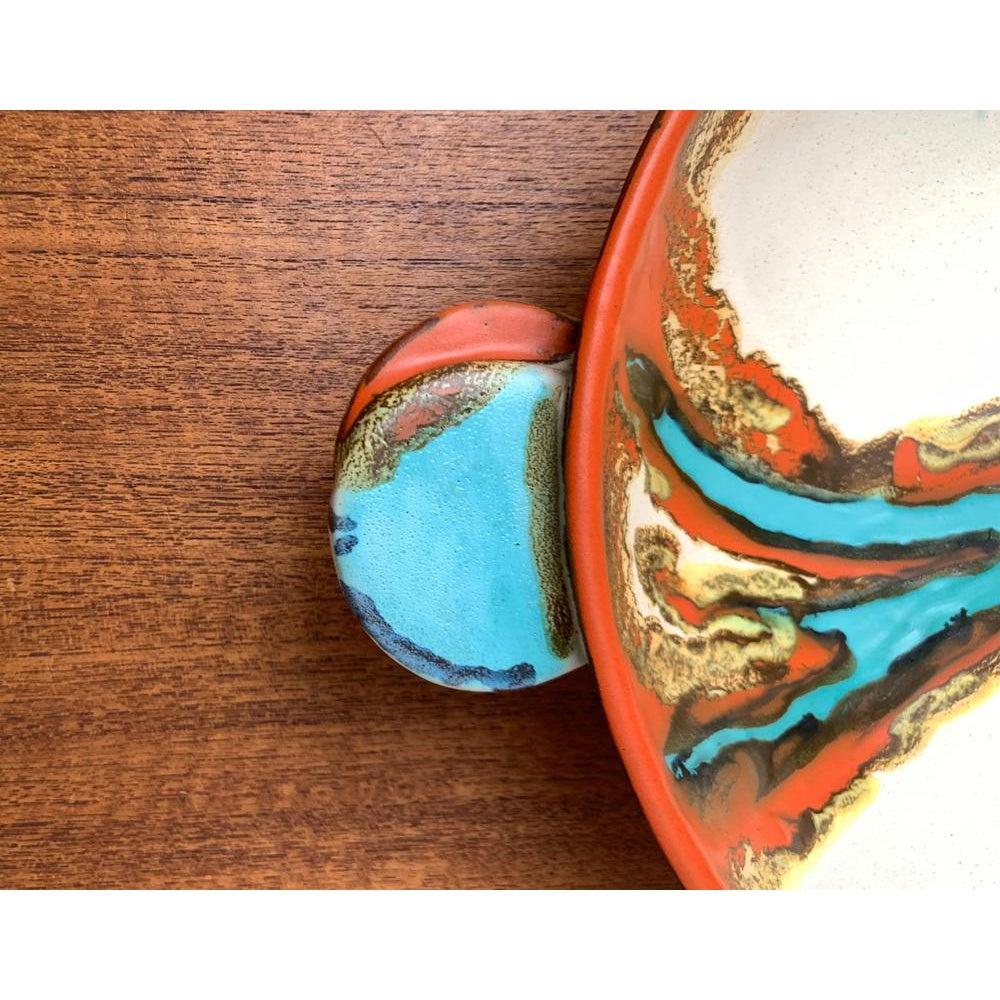 Art Deco German Pottery Bowl from Carstens Uffrecht Keramik, 1930s For Sale 6