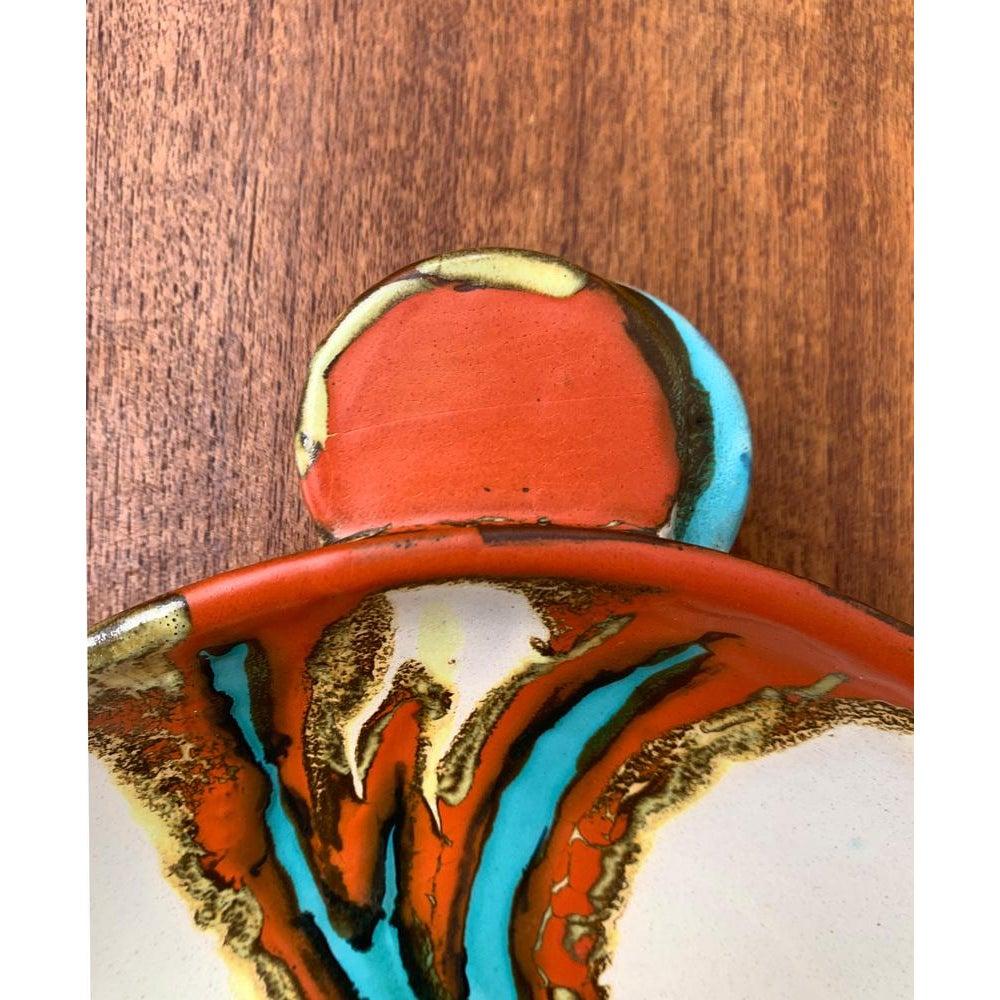 Art Deco German Pottery Bowl from Carstens Uffrecht Keramik, 1930s For Sale 2