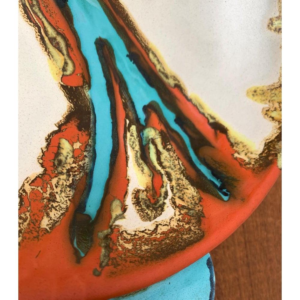 Art Deco German Pottery Bowl from Carstens Uffrecht Keramik, 1930s For Sale 4