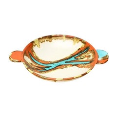 Ciotola in ceramica tedesca Art Deco di Carstens Uffrecht Keramik, anni '30