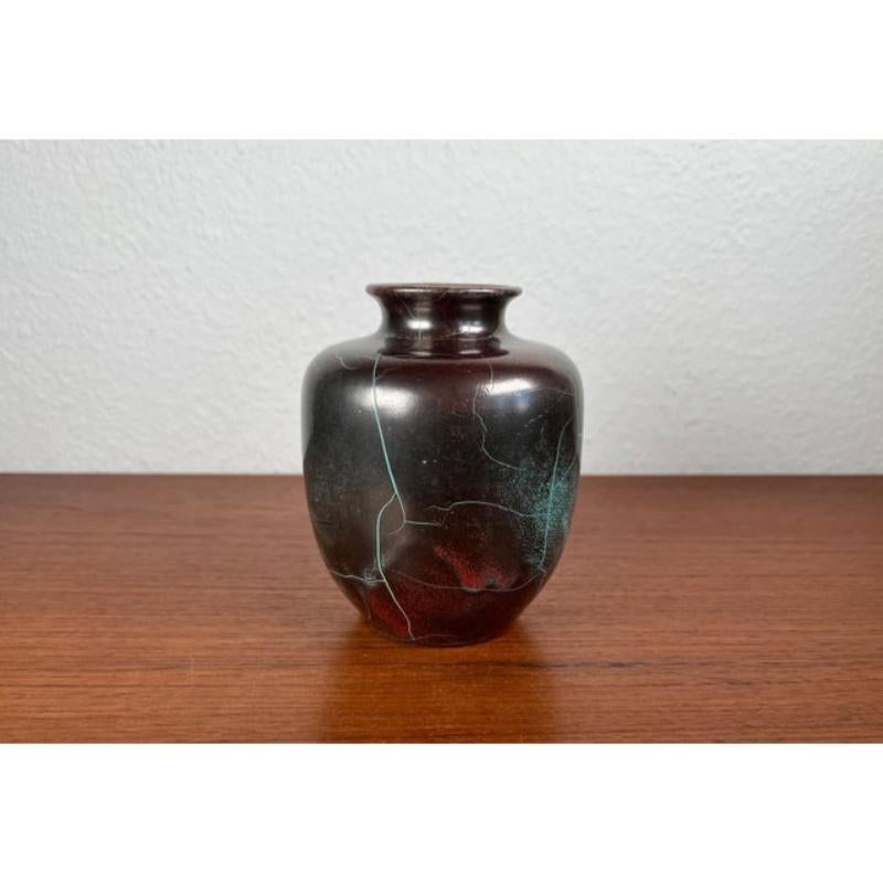 Tedesco Vaso Art Deco in Studio Pottery tedesco di Richard A. Richard, anni '40 in vendita