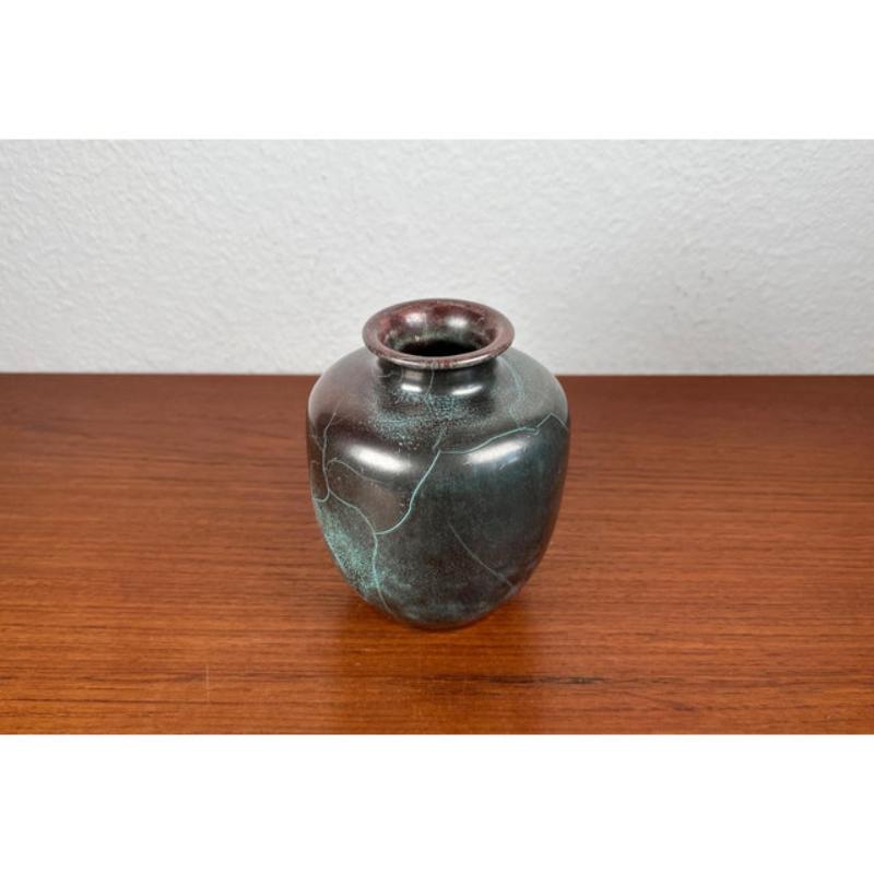 Vaso Art Deco in Studio Pottery tedesco di Richard A. Richard, anni '40 In condizioni buone in vendita a Hamburg, DE