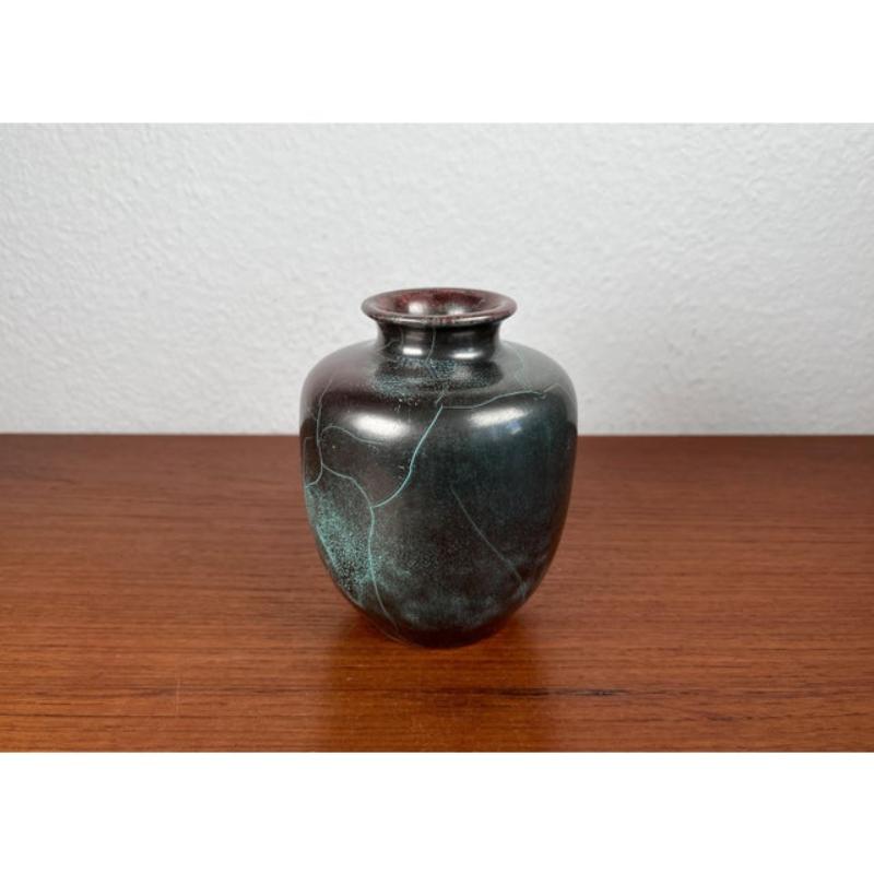Vaso Art Deco in Studio Pottery tedesco di Richard A. Richard, anni '40 in vendita 1
