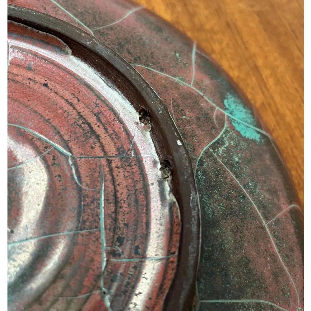 Plaque murale Art Deco German Studio Pottery par Paul Dresler, années 1940 en vente 3