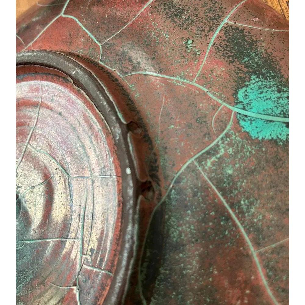 20ième siècle Plaque murale Art Deco German Studio Pottery par Paul Dresler, années 1940 en vente