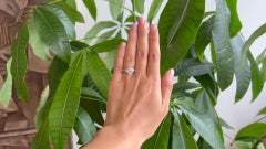 Art Deco GIA 2.01 Carats Emerald Cut Diamond Platinum Filigree Ring