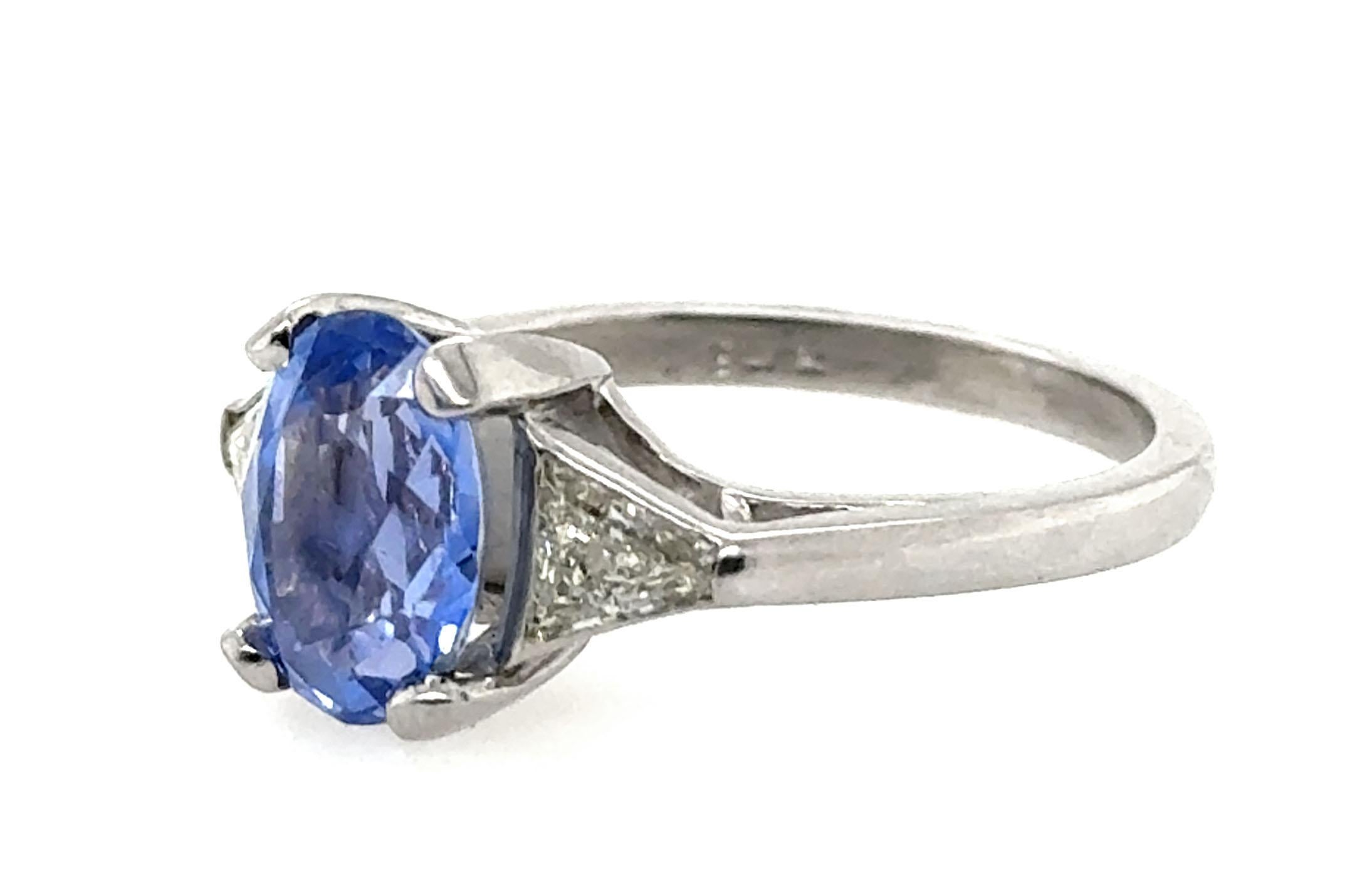 Echte Original Art Deco Antike aus den 1930er Jahren GIA zertifiziert 3,13ct keine Hitze Sri Lanka Saphir Diamant Platin Art Deco Verlobungsring



Mit einem atemberaubenden GIA-zertifizierten 2,68ct echten natürlichen  Hitzefrei Sri Lanka Oval