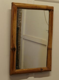 Art Deco Giant Bamboo Wall Mirror This Is a Very Attractive Piece