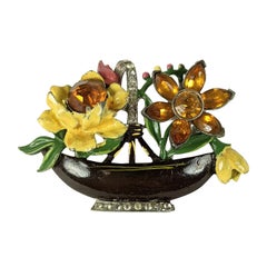 Broche Art Déco Giardinetto, Coro