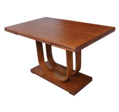 Art Deco Gilbert Rohde Heywood Wakefield Extension Dining Table