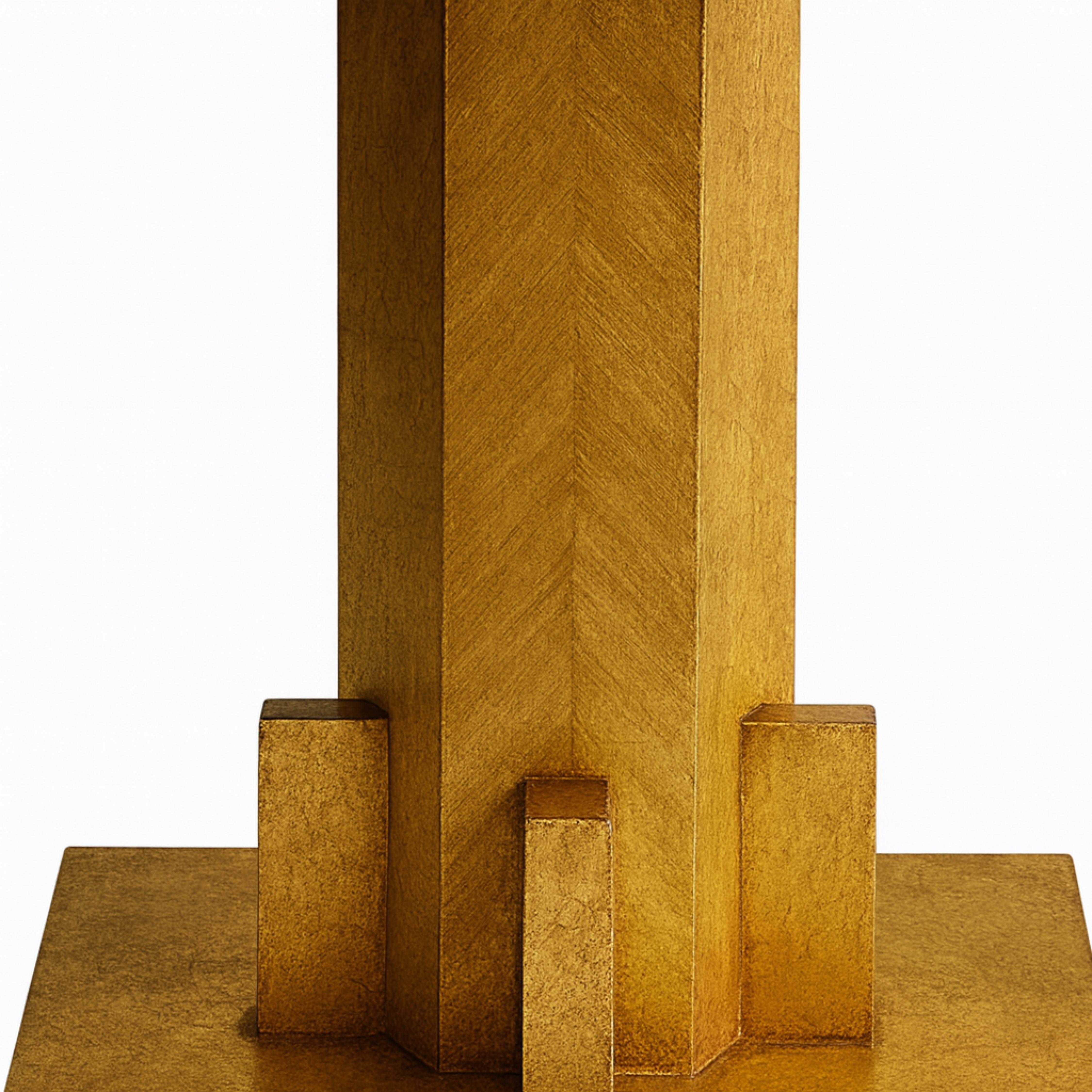 French Art Deco Gilt Walnut Center Table, 20th Century For Sale
