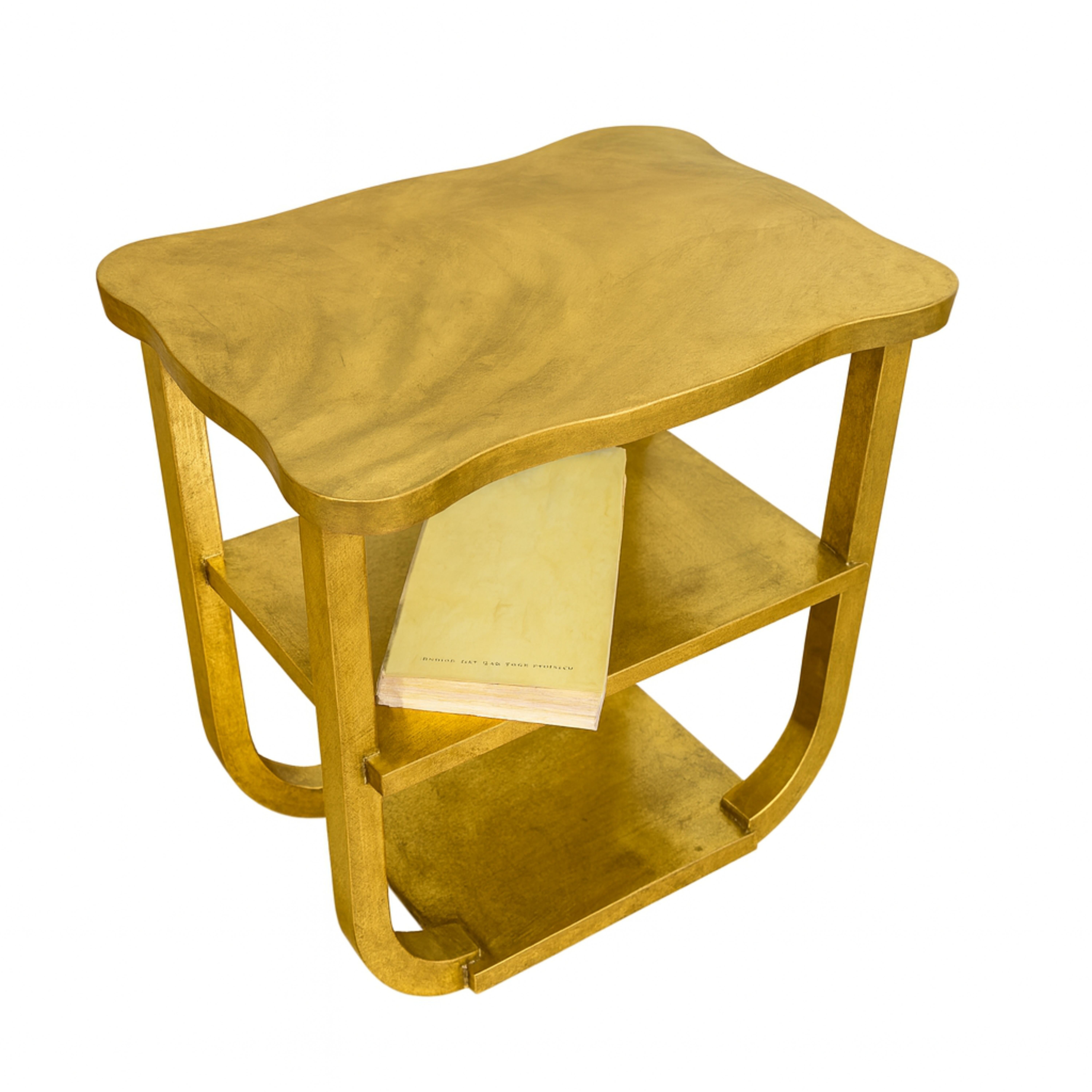 Art Deco Gilt Side Table, 20th Century For Sale 5