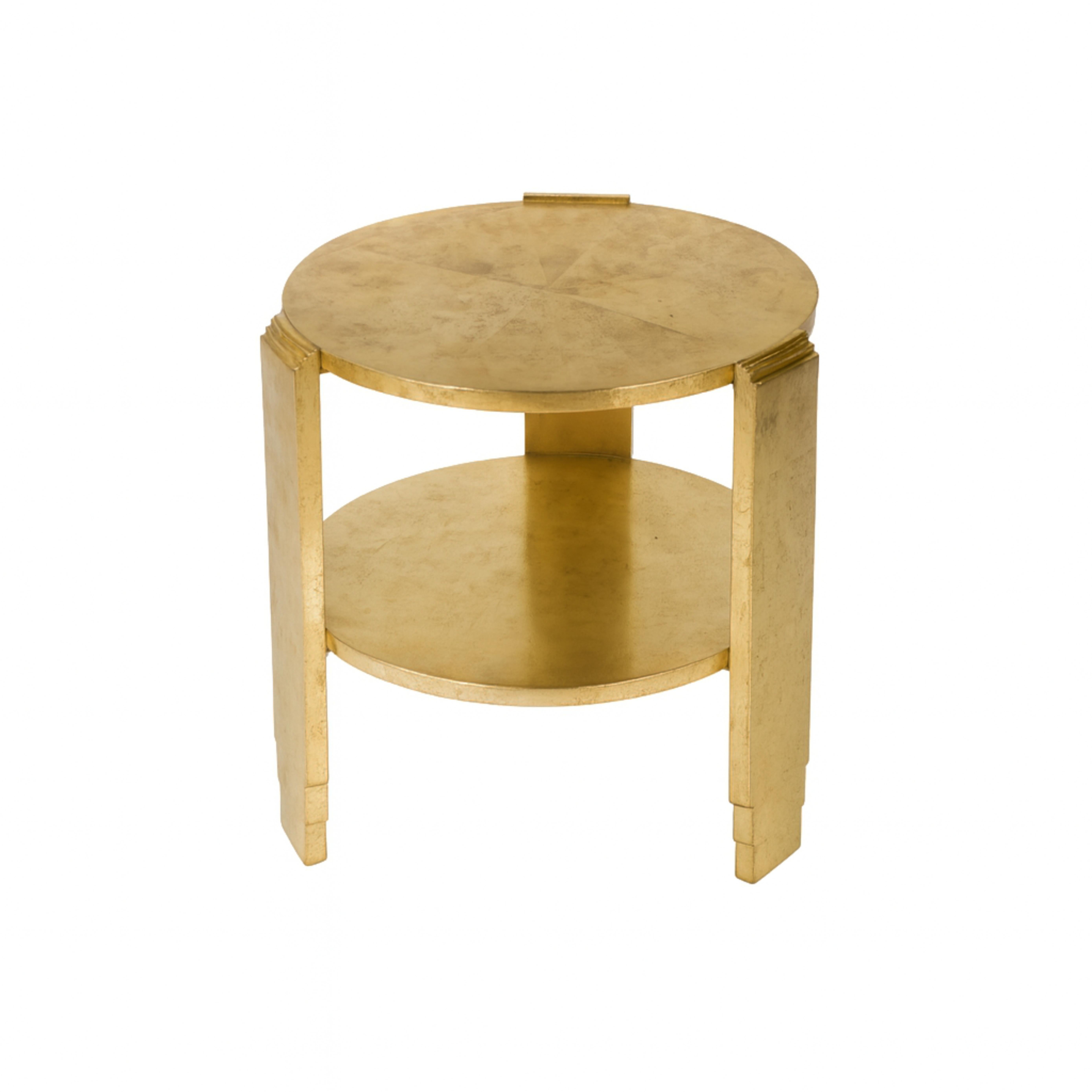 Français Table centrale Art Déco en noyer doré, 20e siècle en vente