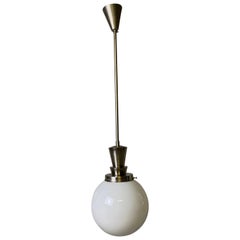 Art Deco Giso Pendant Lamp by W.H. Gispen