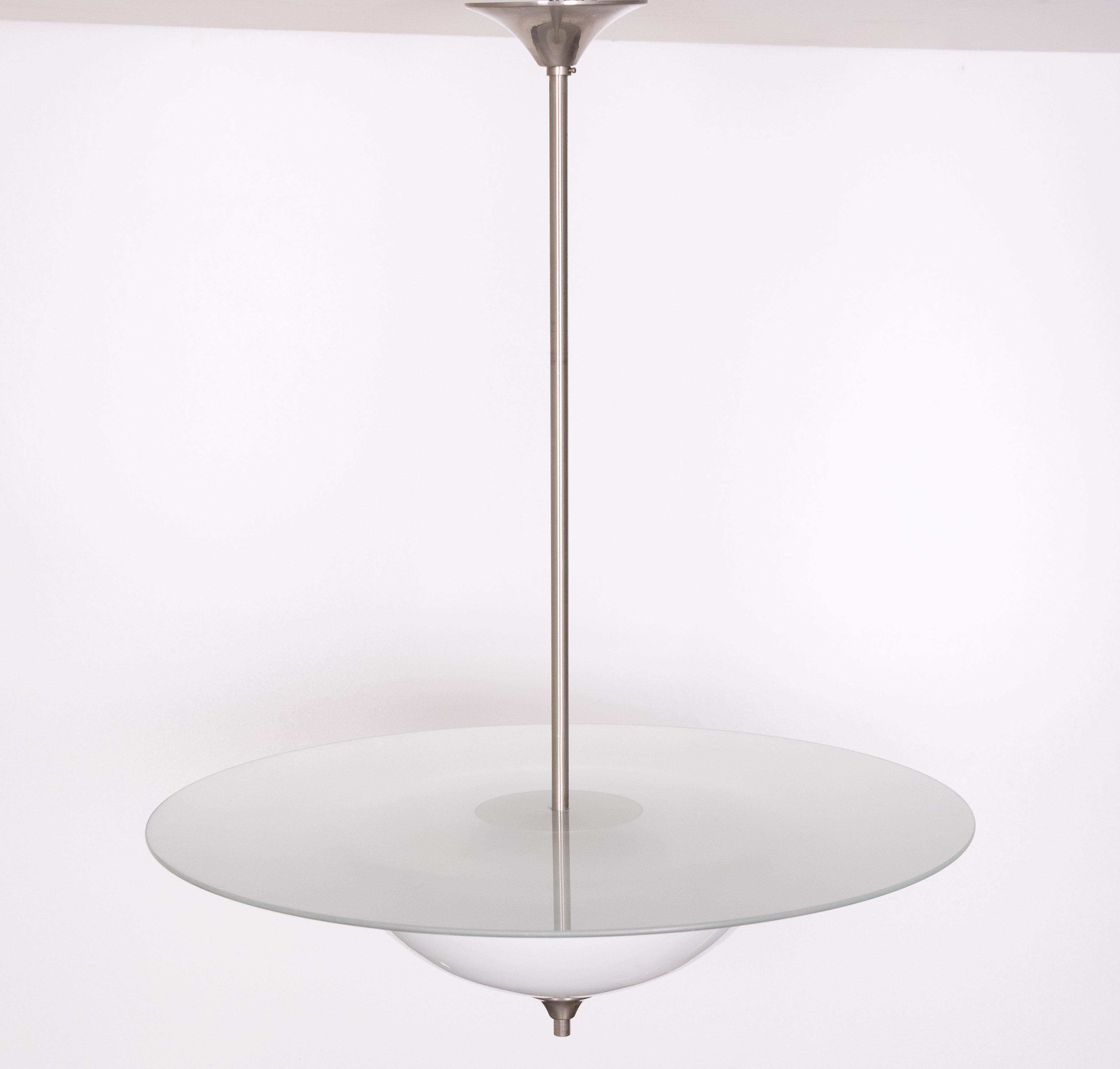 Art Déco   Gispen  Lampada a sospensione  ''modello'' Mezzaluna in vendita 1