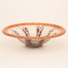 Art Deco Glass Bowl by Karl Wiedmann & Manufactured by WMF