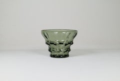 Cuenco de cristal Art Decó Suecia Años 30