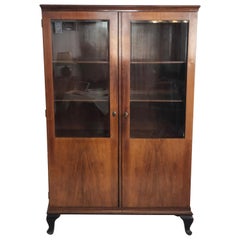 Art Deco Glass Cabinet, Vitrine