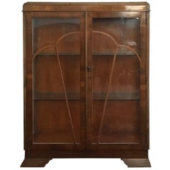 Cabinet de verre Art Déco:: Vitrine