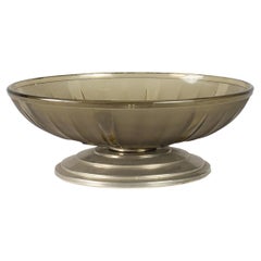 Art Deco Glass Centerpiece, 20th Century