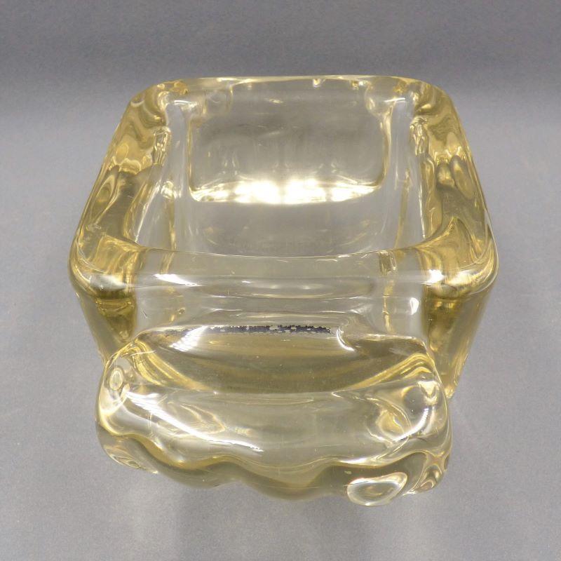 Early 20th Century Art Deco Glass Centerpiece by Schneider Francia. 1920 - 1930 For Sale