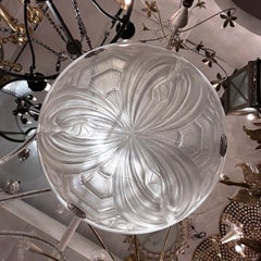 Art Deco Glass Light Fixture