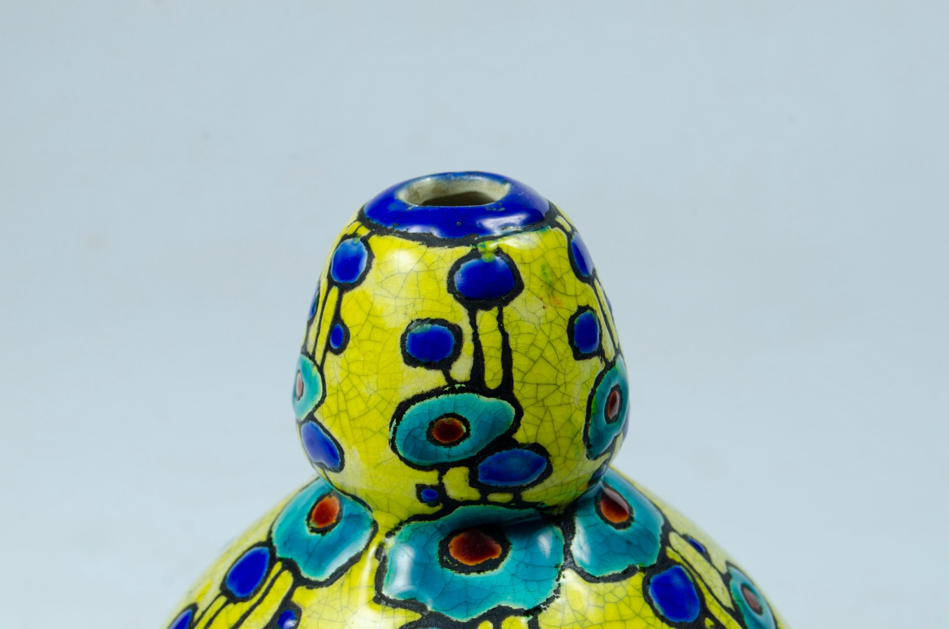Charles Catteau Cerámica Boch Art Decó en venta