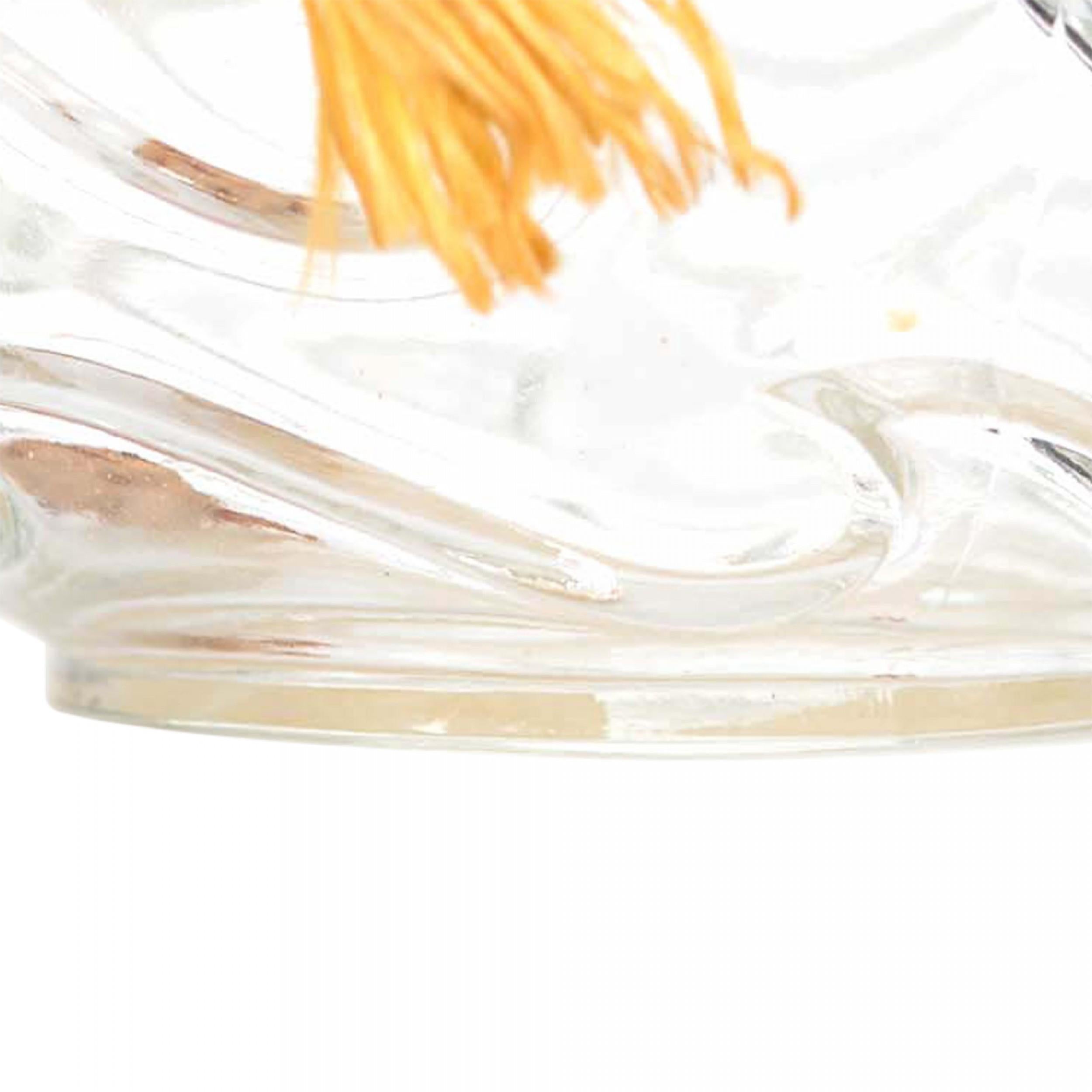 Art-Deco-Glas-Parfümflasche der Firma Theon (Art déco) im Angebot