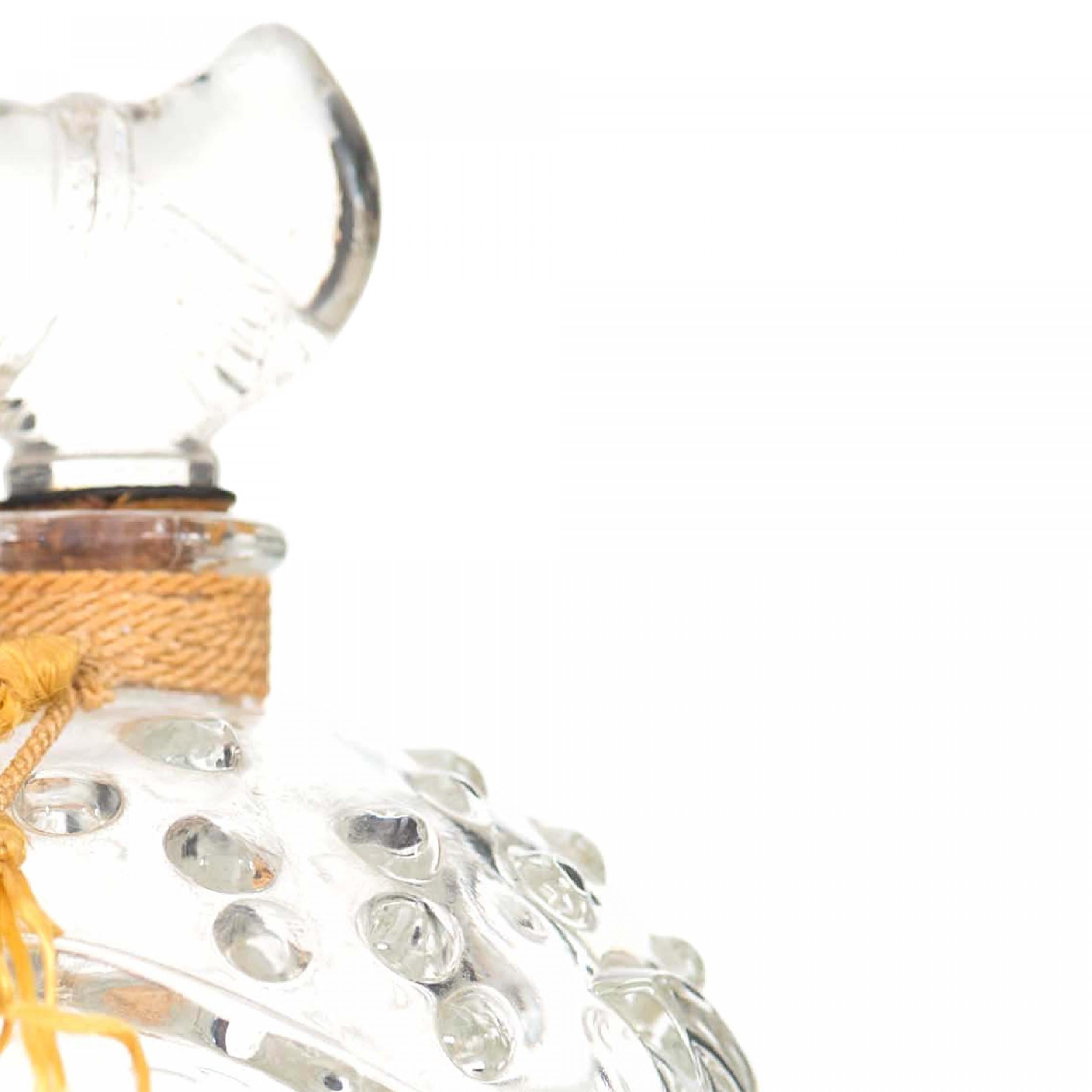 Art-Deco-Glas-Parfümflasche der Firma Theon (amerikanisch) im Angebot