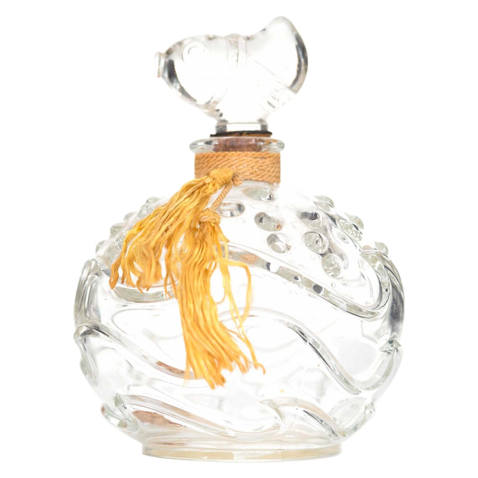 Art Deco Glass Perfume Bottle By the Theon Company