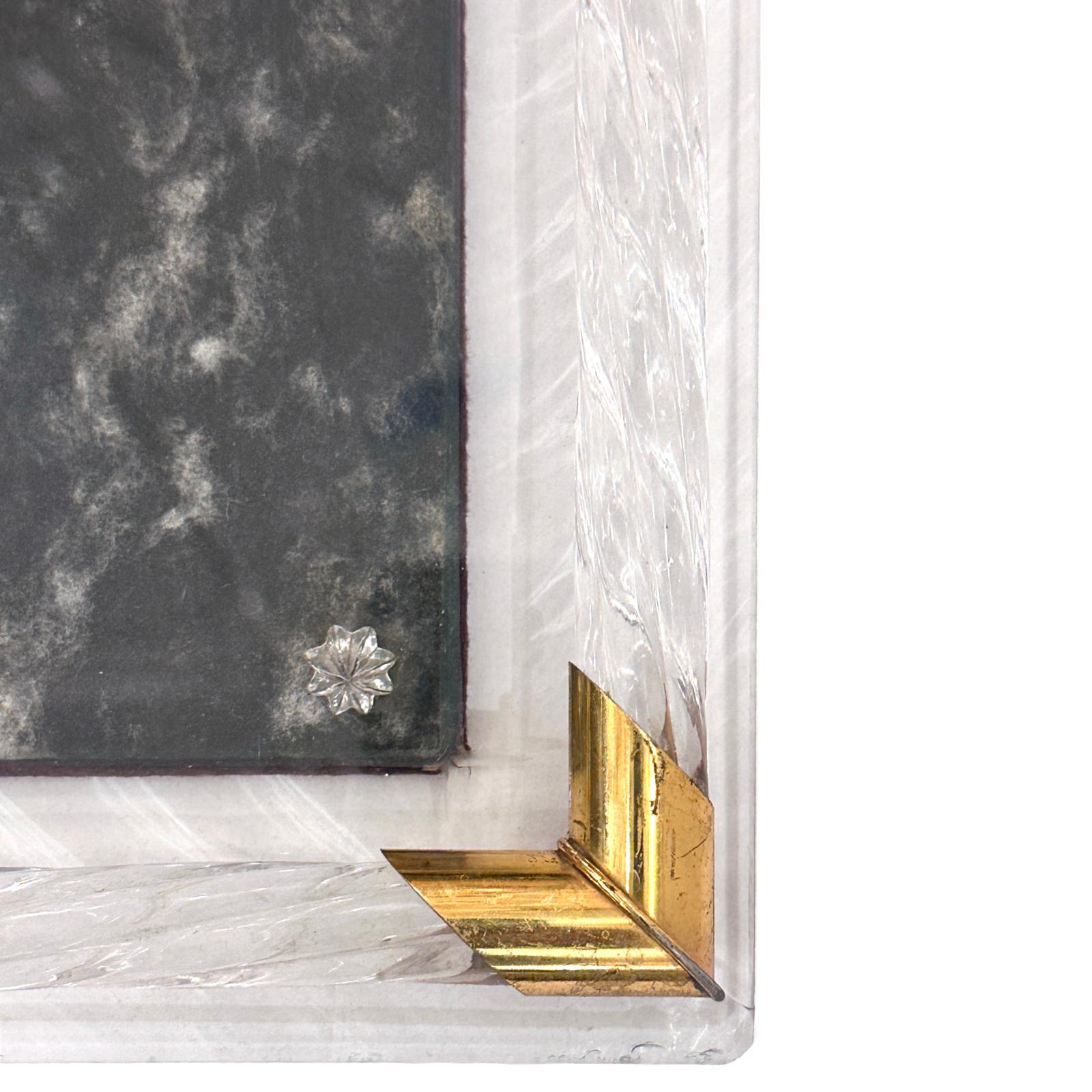 mercury glass picture frames